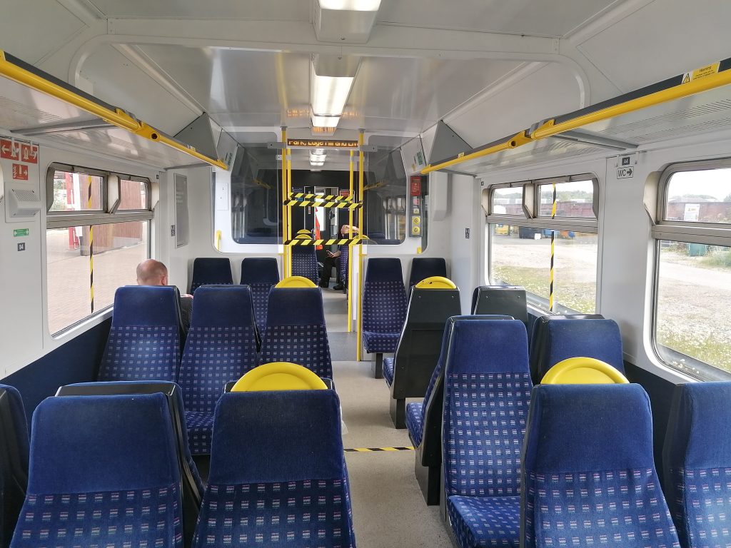 Essential Train Travel from Wigan Northern Class 319 Interior