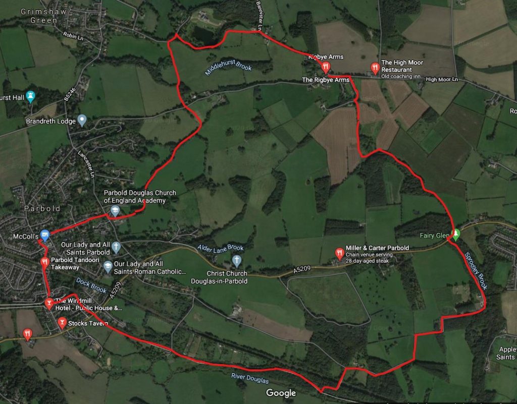 A Picturesque Walk Around Parbold