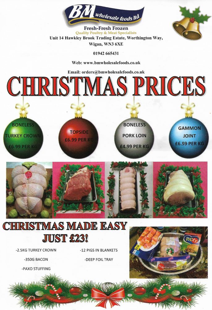 BM Foods Christmas Deals - Winstanley Whats On