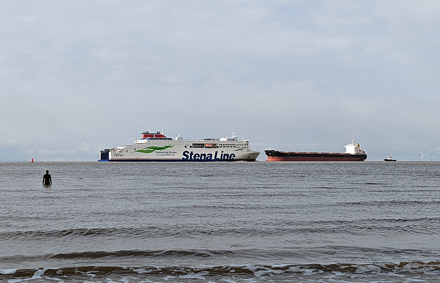 Ships from Crosby Beach